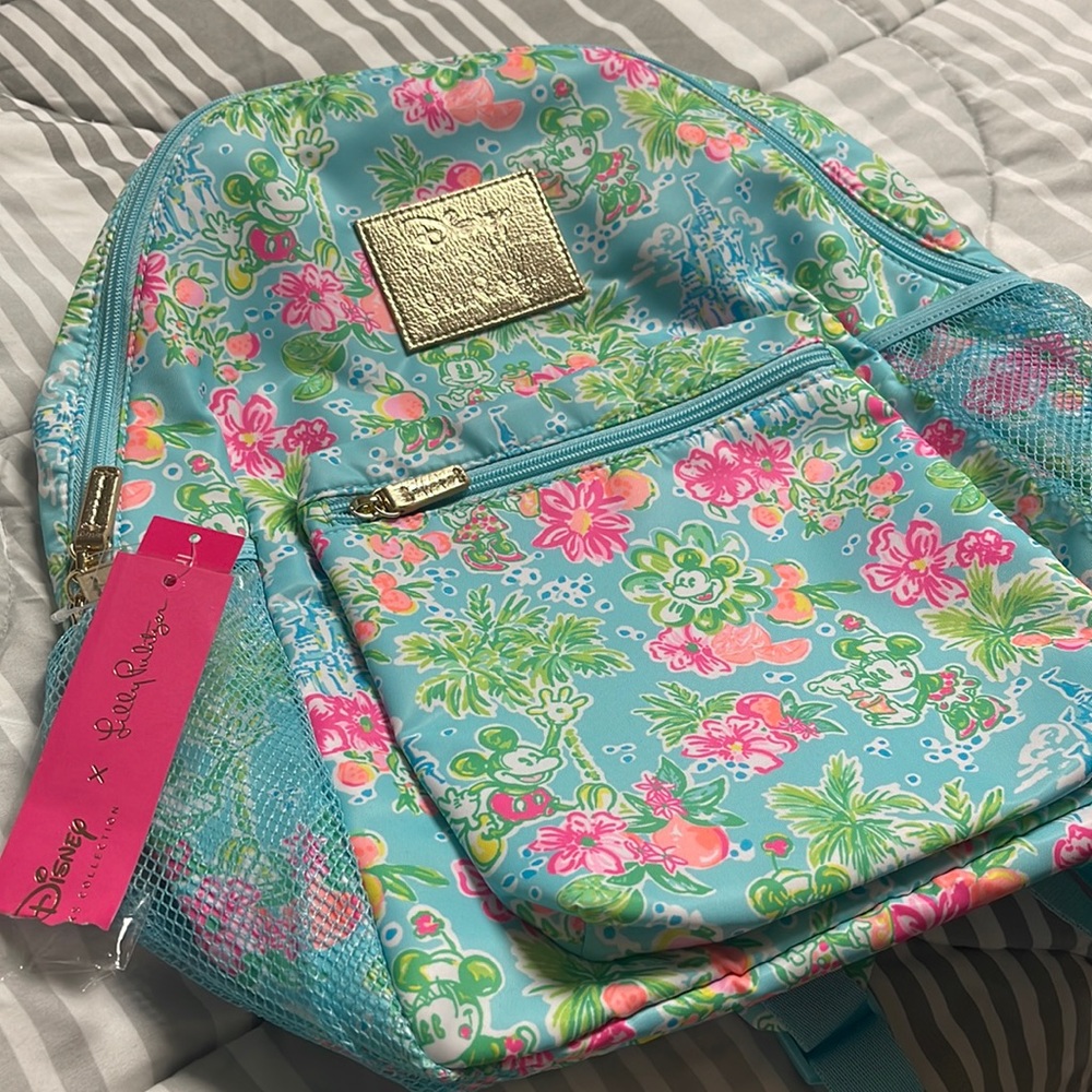 Exclusive Disney Limited Edition Lily Pulitzer Collaboration Bookbag